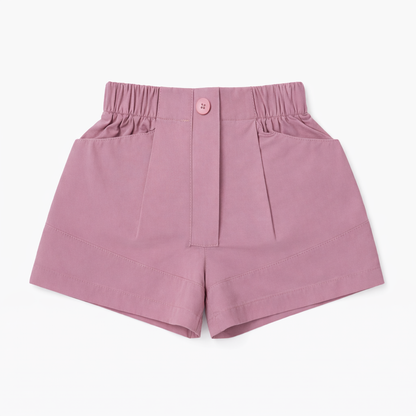 Classic Dusty Rose Casual Shorts