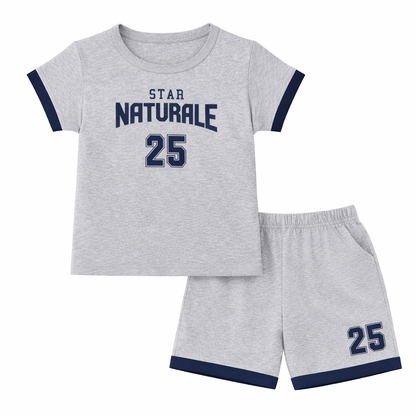 grey Varsity 25 Lounge Set