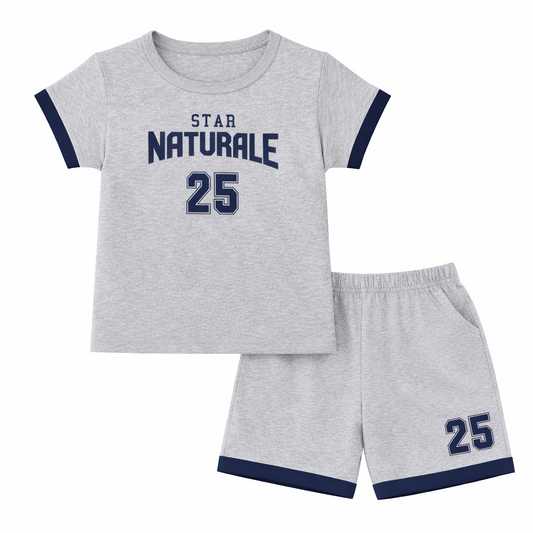 grey Varsity 25 Lounge Set