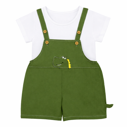 Dino Adventure Dungaree Set