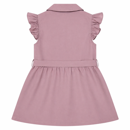 Dusty Rose Bow Dress