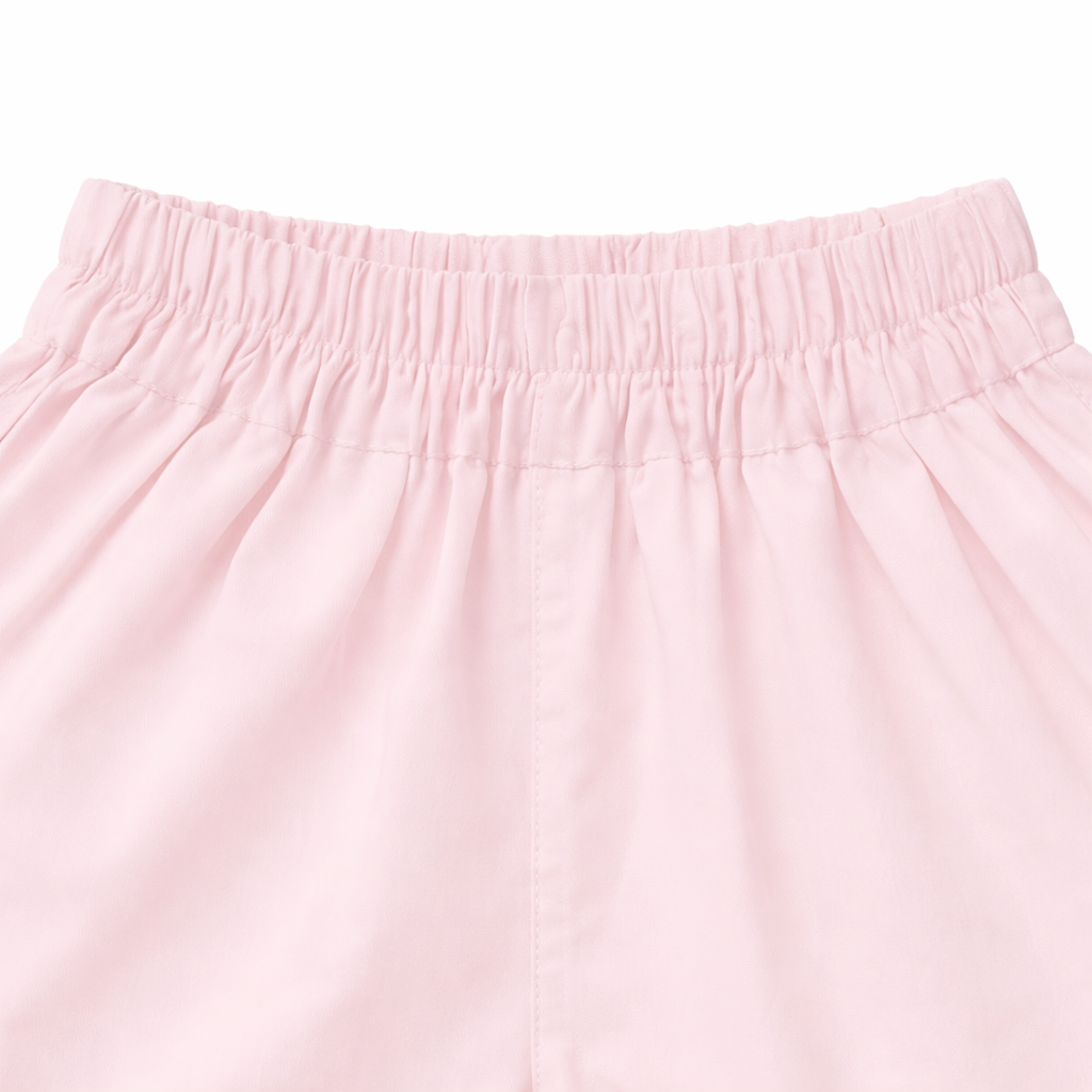 Blush pink ⁠Ruffle Top & Pant Set