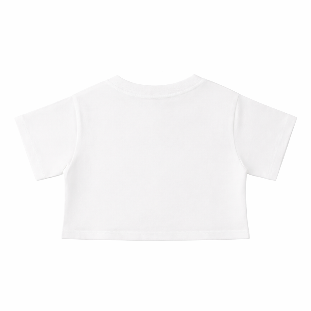 Pink Blossom Crop Tee
