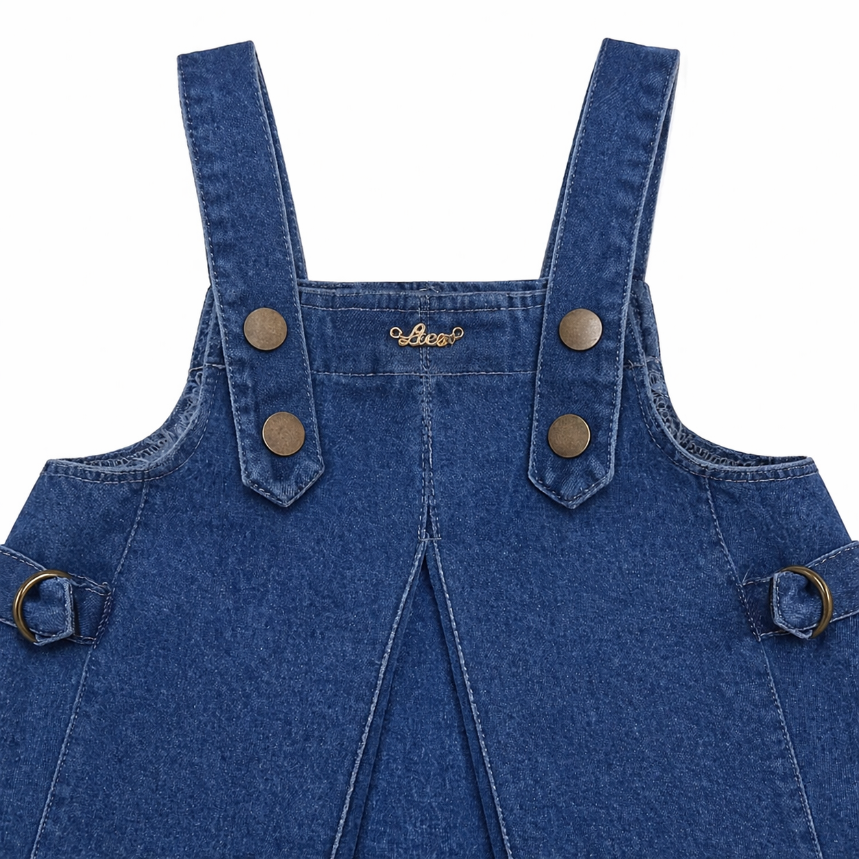 Denim Pinafore Dress