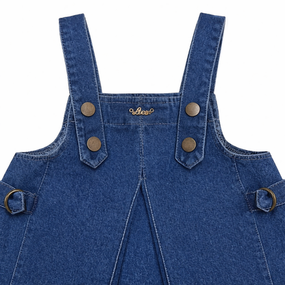 Denim Pinafore Dress