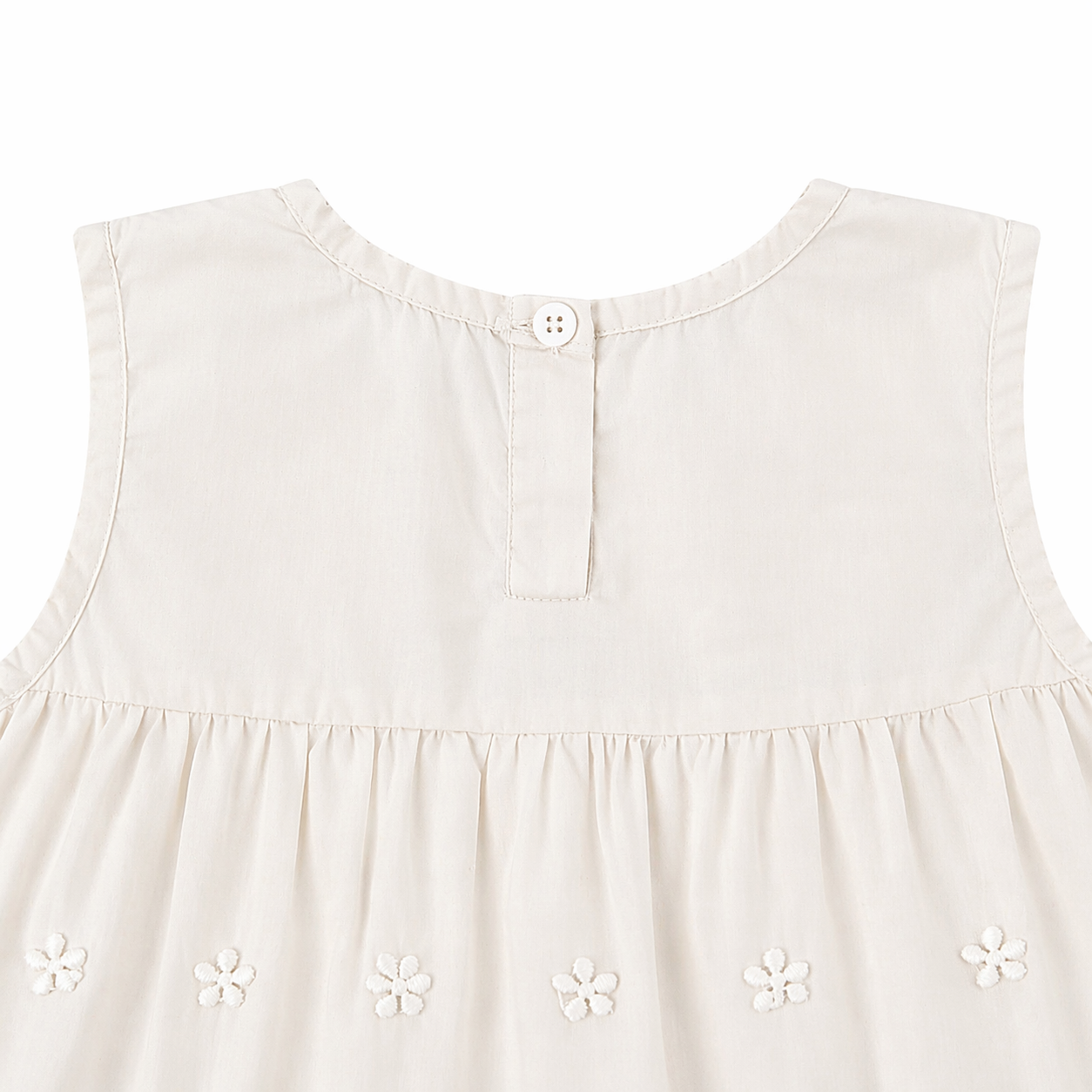 Ivory Lace Tiered Dress