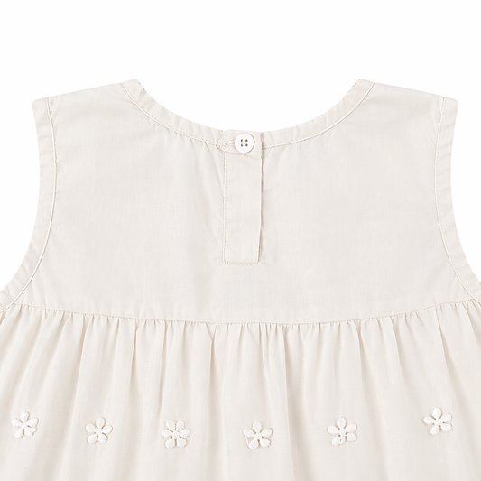Ivory Lace Tiered Dress