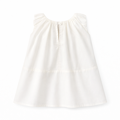 Sweet white Kitty Bow Dress
