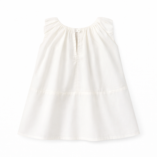 Sweet white Kitty Bow Dress
