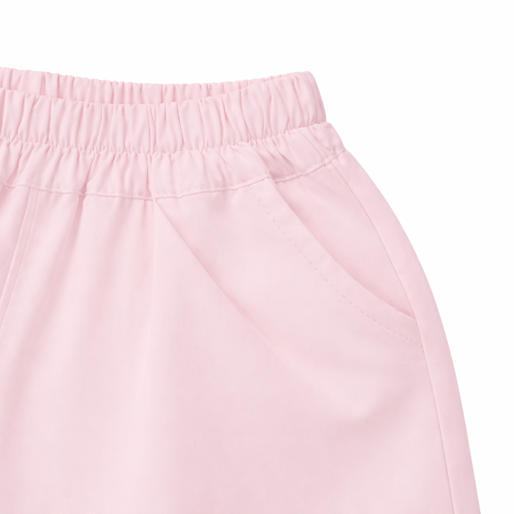 Blush pink ⁠Ruffle Top & Pant Set