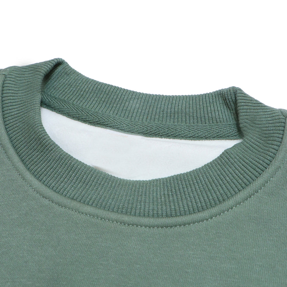 Green sweatshirt