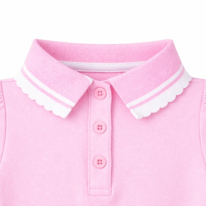 Beautiful Pink Polo Tee
