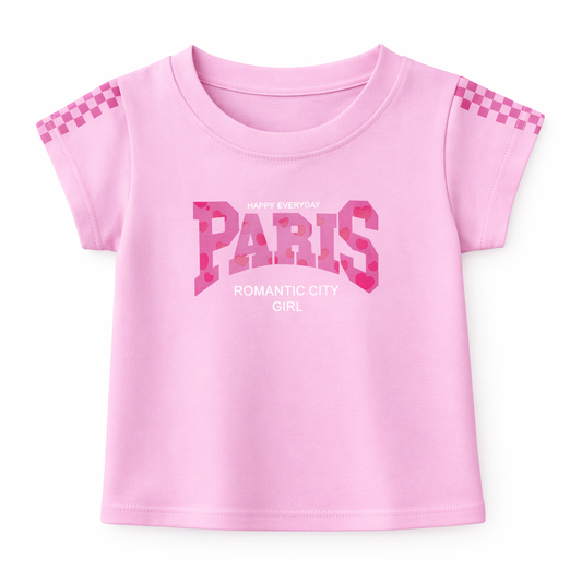 pink Paris Graphic Co-ord Set