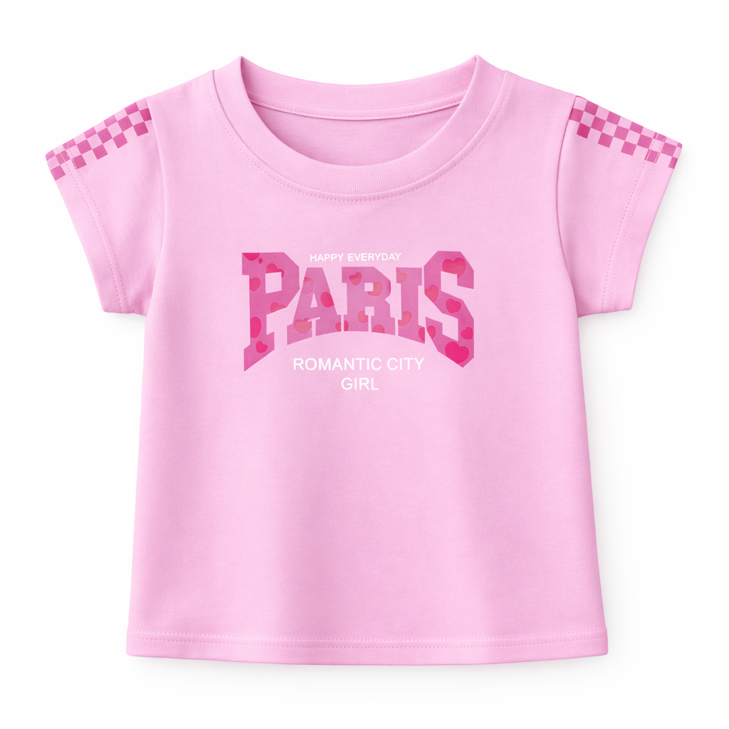 pink Paris Graphic Co-ord Set