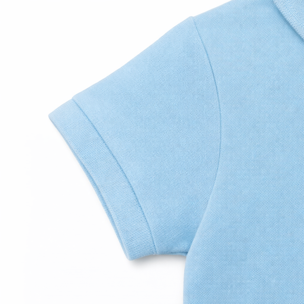 girl Embroidered Polo Tee