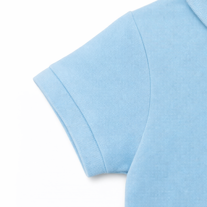 girl Embroidered Polo Tee
