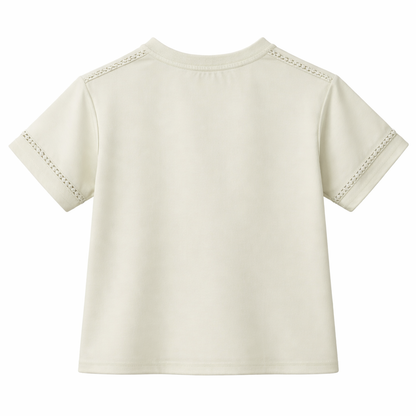 Mint crochet Pocket Tee