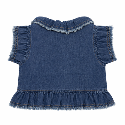 Denim Frill Co-ord Set