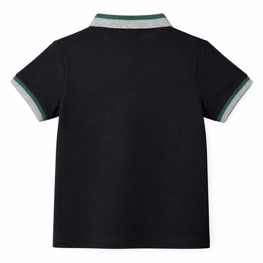 Contrast Trim Polo Tee