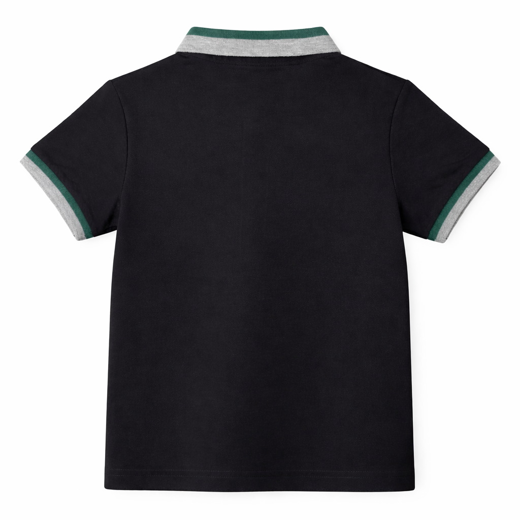 Contrast Trim Polo Tee