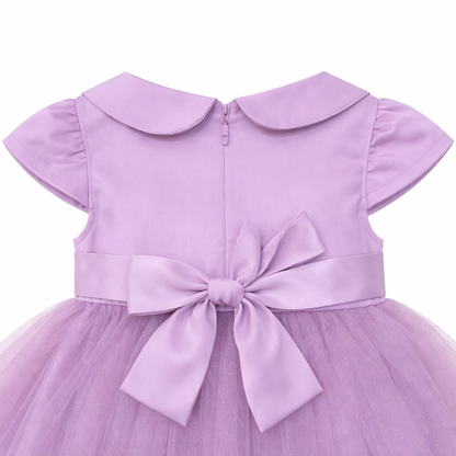 Purple Sparkle Party Dress