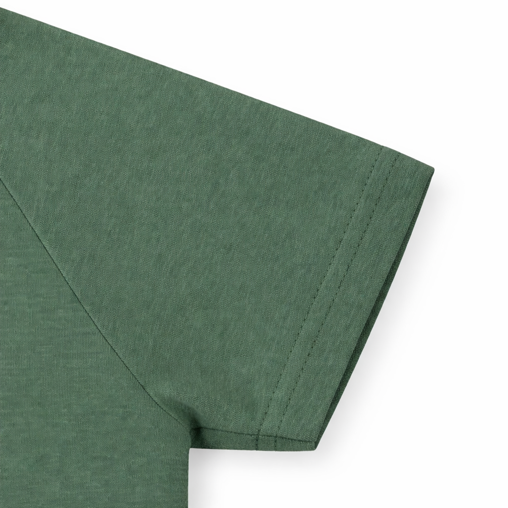 ⁠Green Half-Zip Sport Coord
