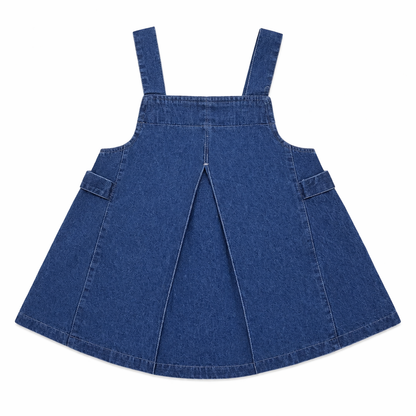 Denim Pinafore Dress