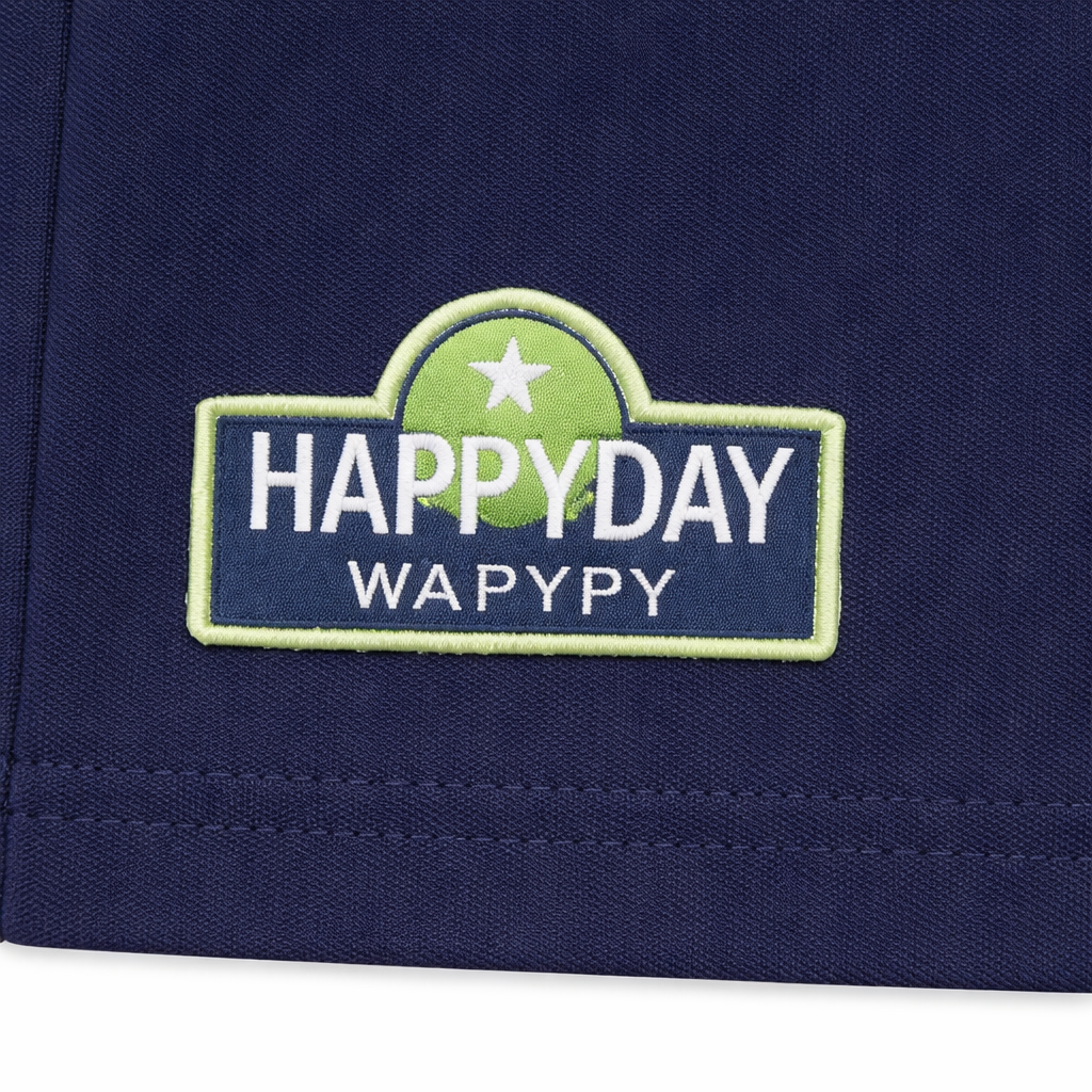 Sporty Patch Polo Tee