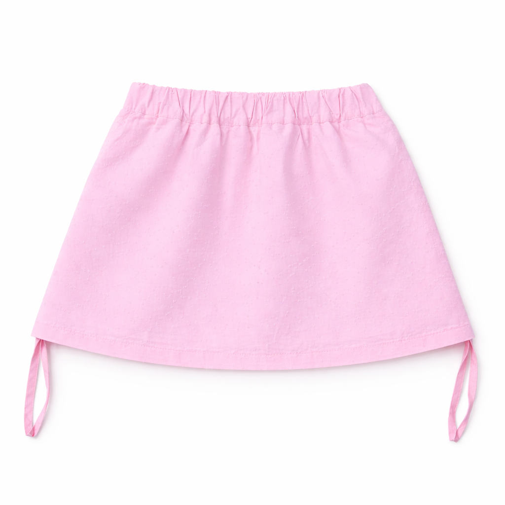 Pink Strap Top & Skirt Set