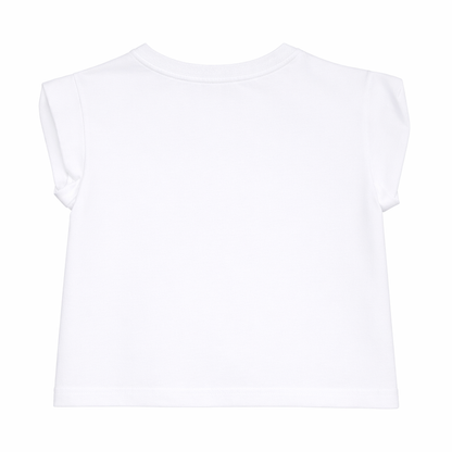 Classic Floral Appliqué Tee