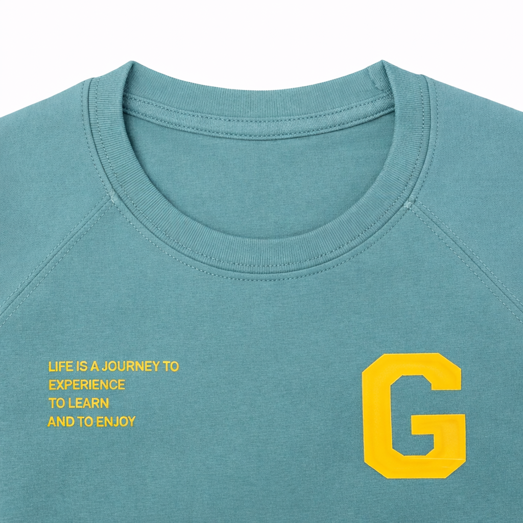 Green G Graphic Kids Tee
