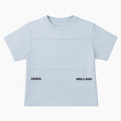 Minimal Blue Tee