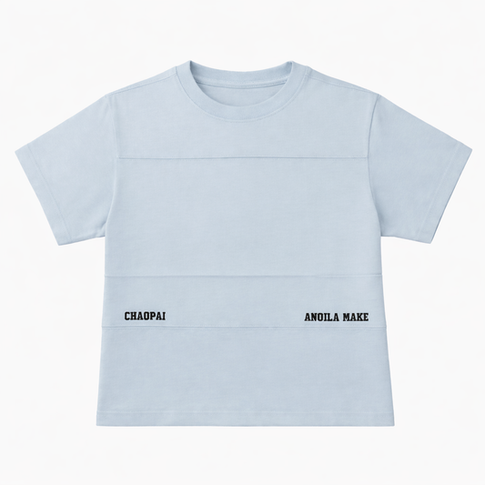 Minimal Blue Tee