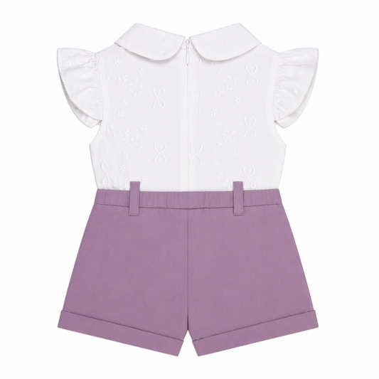 Classic Bow Charm Co-ord Set