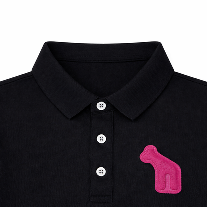 Minimal Patch Polo Tee