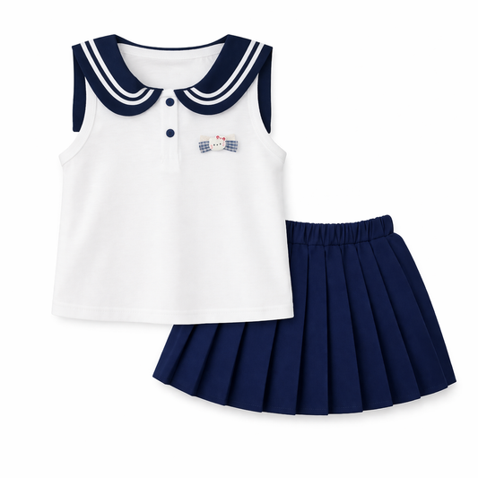 Kitty Skirt Set