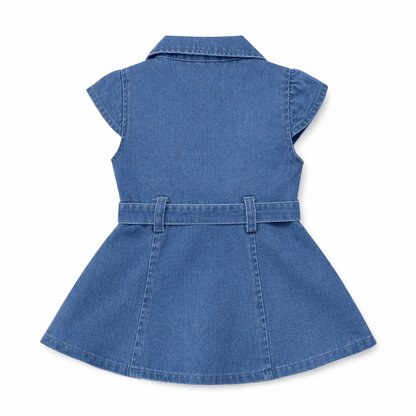 Denim Belle Belted Dress