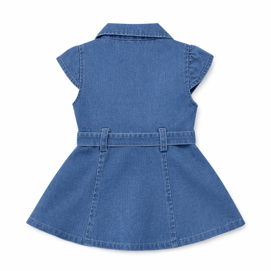 Denim Belle Belted Dress