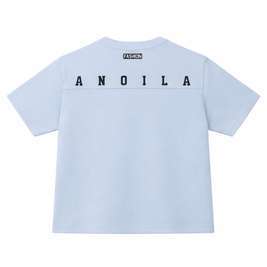 Minimal Blue Tee