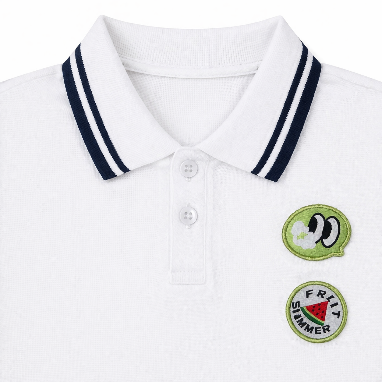 Graphic Patch Polo
