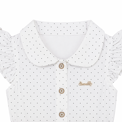 Polka Dot Bow Set