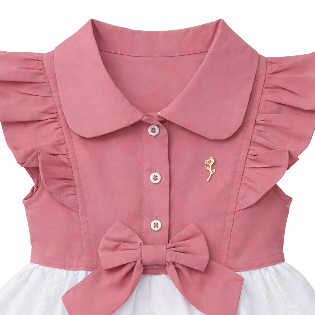 Blush Charm Bow Dress