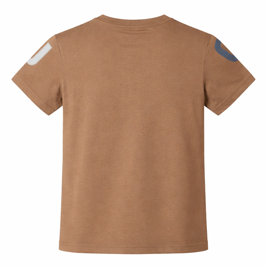 Brown Lucky Graphic Tee