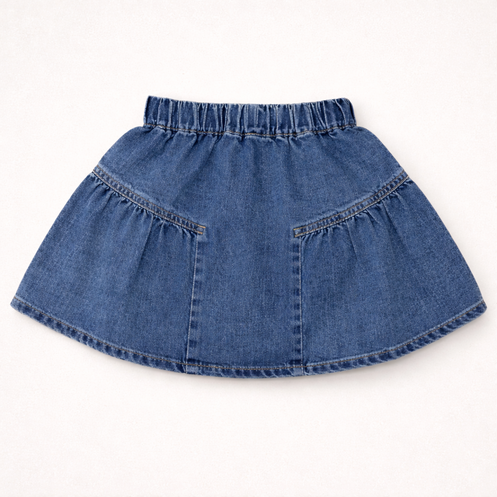 Fringed Top & Skirt Coord Set