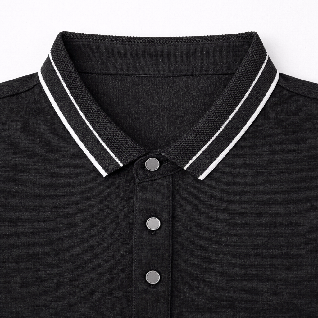Midnight Stripe Polo