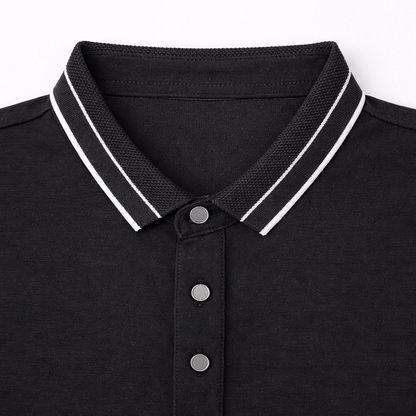 Midnight Stripe Polo