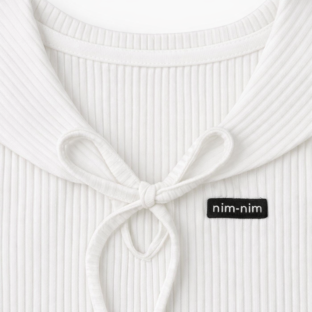 Ivory Sailor Bow Co-ord Set