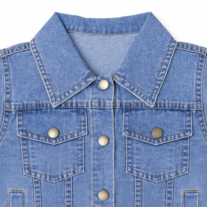Denim Belted Shirt