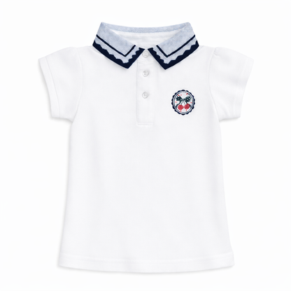 Nautical Collar Skirt Co-ord Set