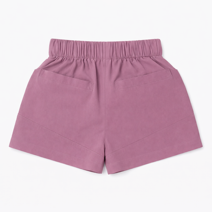 Classic Dusty Rose Casual Shorts